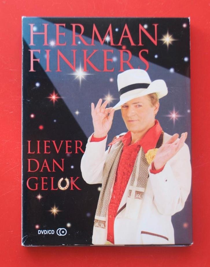 cd + dvd Herman Finkers Liever dan geluk mmv Daniel Lohues, Cd's en Dvd's, Dvd's | Muziek en Concerten, Gebruikt, Muziek en Concerten