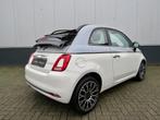 Fiat 500c 1.0 Hybrid Dolcevita *Bicolore *Big navi *Uniek, Voorwielaandrijving, Gebruikt, 4 stoelen, Leder en Stof