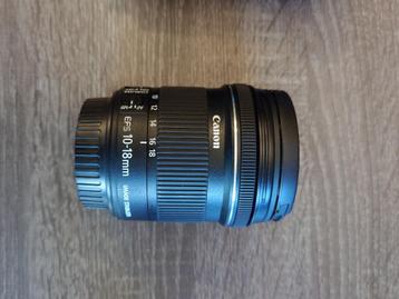 Canon EF-S 10-18mm f/4.5-5.6 IS STM beschikbaar voor biedingen