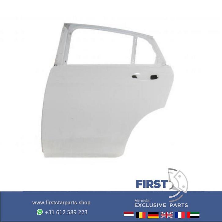 C253 GLC DEUR PORTIER WIT LINKSACHTER Mercedes GLC COUPÉ 201, Auto-onderdelen, Carrosserie en Plaatwerk, Deur, Mercedes-Benz, Achter
