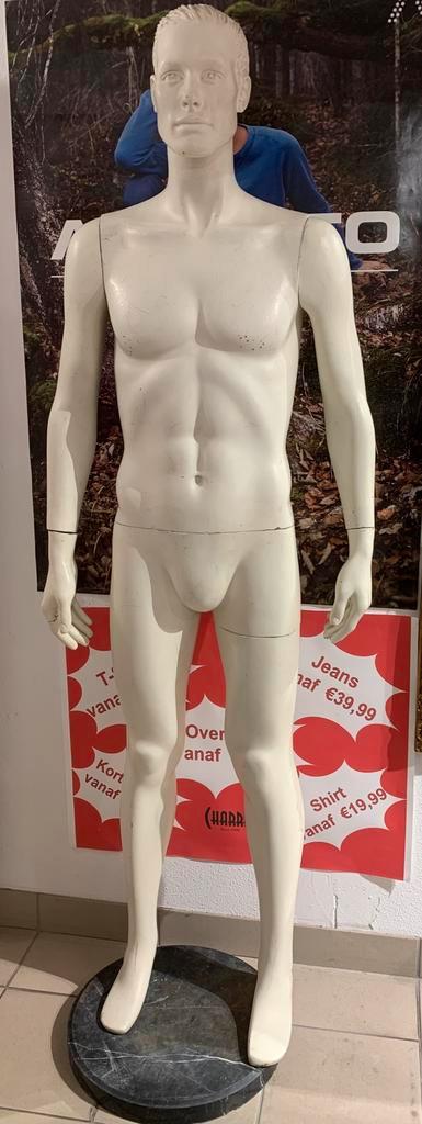 Mooie Heren Paspop met Marmeren Voetplaat, Kleding | Heren, Overige Herenkleding, Ophalen