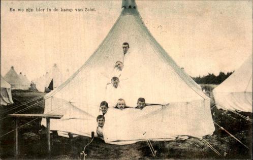 Zeist - Kamp, Verzamelen, Ansichtkaarten | Nederland, Gelopen, Utrecht, Voor 1920, Ophalen of Verzenden