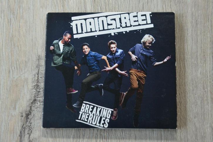 GESIGNEERDE CD = MAINSTREET = Breaking the Rules, Cd's en Dvd's, Cd's | Pop, Zo goed als nieuw, 2000 tot heden, Boxset, Verzenden