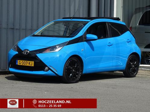 Toyota Aygo 1.0 VVT-i x-pose | Cabrio dak | Lmv (bj 2017), Auto's, Toyota, Bedrijf, Te koop, Aygo, ABS, Achteruitrijcamera, Airbags