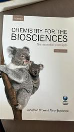 Chemistry for the Biosciences ( The Essential Concepts ), Ophalen of Verzenden, Nieuw, Jonathan Crowe, Tony Bradshaw