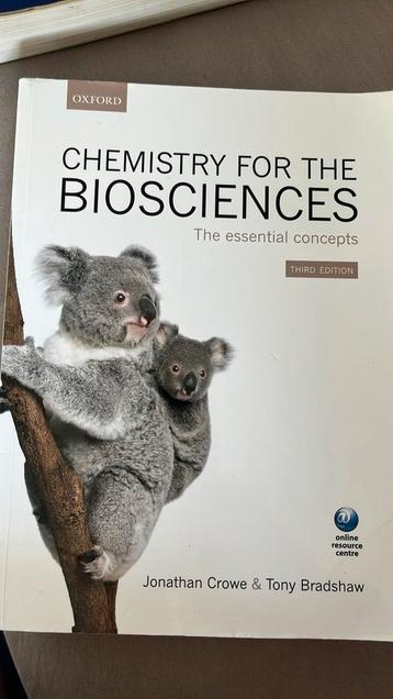Chemistry for the Biosciences ( The Essential Concepts ) beschikbaar voor biedingen