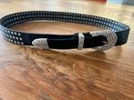 Glitterriem 95 cm, Ophalen of Verzenden, Gedragen, Zwart, 90 tot 100 cm