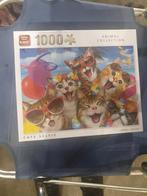 Te koop nieuwe poezen puzzel 1000 stukjes, Ophalen of Verzenden, 500 t/m 1500 stukjes, Nieuw