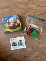Lego City 60393, 4x4 Brandweertruck redding set, Ophalen of Verzenden, Zo goed als nieuw, Complete set, Lego