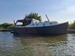 Unieke overnaadse motorboot 9 meter, Watersport en Boten, Ophalen, Staal, 50 pk of meer, Diesel