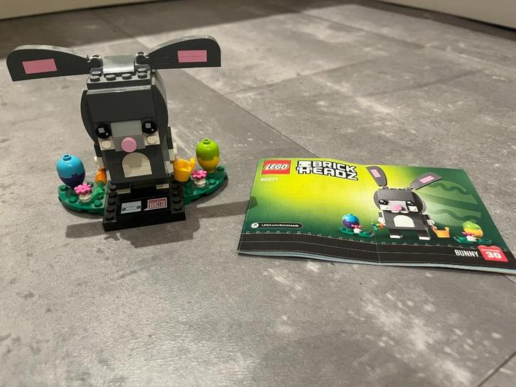 Lego 40271 – Lego Brickheadz - Paashaas  - Compleet, Kinderen en Baby's, Speelgoed | Duplo en Lego, Zo goed als nieuw, Lego, Complete set