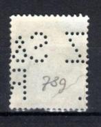 NEDERLAND : 1953 : Perfin &@  Z  S&  R  @& on Y.600A., Ophalen of Verzenden, Na 1940, Gestempeld