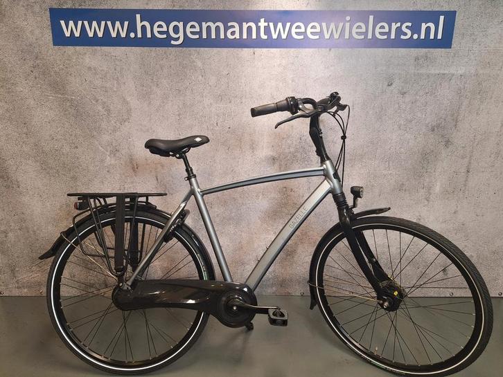 Gazelle Chamonix - Herenfiets met versnellingen en garantie, Fietsen en Brommers, Fietsen | Heren | Herenfietsen, Zo goed als nieuw