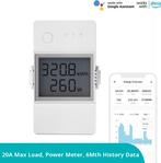 Wi-Fi Slimme Energiemeter Schakelaar Sonoff POWR320D, Hobby en Vrije tijd, Elektronica-componenten, Verzenden, Nieuw, X, X