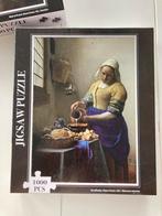 Puzzel Vermeer Het melkmeisje, Ophalen of Verzenden, Zo goed als nieuw