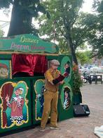 Damster Poppentheater te huur, Ophalen of Verzenden, Gebruikt, Feestartikel, Overige