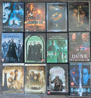 collectie dvds + 1 pc game lord of the rings.  beschikbaar voor biedingen