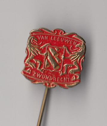 Zwijndrecht van Leeuwen speldje beschikbaar voor biedingen