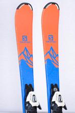 110 130 kinder ski's SALOMON QST MAX JR, blue/orange