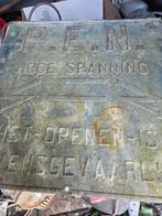 Reclame bord, Ophalen of Verzenden, Gebruikt, Reclamebord