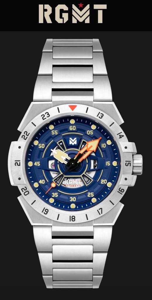 RGMT automatic. Nieuw., Sieraden, Tassen en Uiterlijk, Horloges | Heren, Nieuw, Polshorloge, Overige merken, Staal, Staal, Ophalen of Verzenden