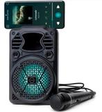 BRAINZ Karaoke Boombox met Microfoon - Karaoke Set, Ophalen of Verzenden, Nieuw, Complete set