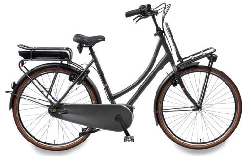 NIEUW Cortina E-bike E-U4 Solid 50cm zwart 7 versnellingen, Fietsen en Brommers, Fietsen | Dames | Omafietsen, Nieuw, 50 tot 53 cm