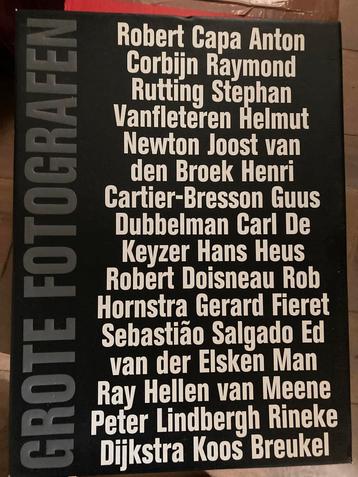 Grote fotografen 20 delig fotoboeken beschikbaar voor biedingen