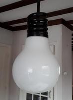 Gigant bulb lamp vintage jaren 70 Lamperti opaline glas g, Ophalen