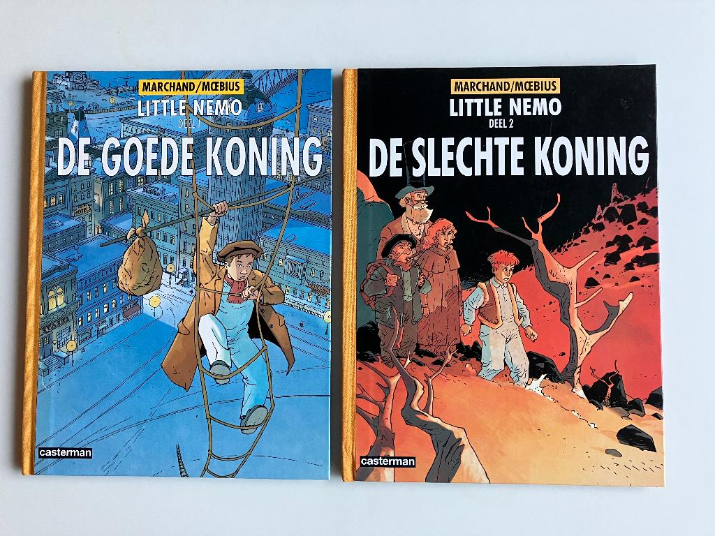 Little Nemo van Marchand en Moebius deel 1 en 2 harde kaft, Meerdere stripboeken, Ophalen of Verzenden, Zo goed als nieuw