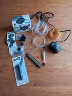 Aquarium luchtpomp complete set, Ophalen of Verzenden, Zo goed als nieuw, Filter of Co2