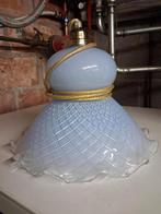 Lampenkap blauw, Huis en Inrichting, Ophalen, 25 tot 50 cm, Blauw, Zo goed als nieuw