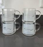 4x NIEUWE stapelbare Pickwick theeglazen - Douwe Egberts, Huis en Inrichting, Keuken | Servies, Ophalen, Glas of Glazen, Nieuw