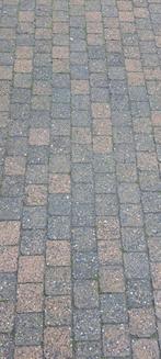 GRATIS  Koppelstones/Trommelstenen, Bestrating, Stenen,, Gebruikt, Ophalen of Verzenden, 10 m² of meer, Beton