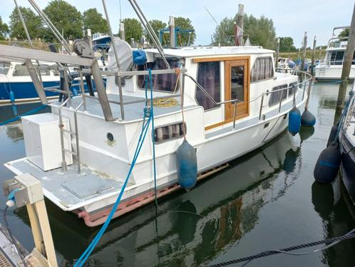MEENEEMPRIJS.. KRUISER, Watersport en Boten, Motorboten en Motorjachten, Zo goed als nieuw, Staal, Diesel, 50 pk of meer, Ophalen