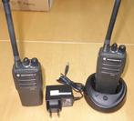 2 x Motorola DP1400 VHF portofoons FM / Mototrbo-DMR, Telecommunicatie, Portofoons en Walkie-talkies, Ophalen of Verzenden, Gebruikt