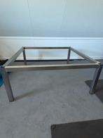 RVS  tafelonderstel, Ophalen, Gebruikt, 50 tot 100 cm, Vierkant