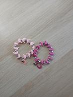 Dolfijnen armbandjes, Ophalen of Verzenden, Zo goed als nieuw, Elastiek, Roze