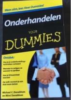 Onderhandelen voor dummies, Ophalen of Verzenden, Zo goed als nieuw
