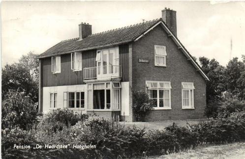 Pension De Haardstee Hooghalen - gelopen, Verzamelen, Ansichtkaarten | Nederland, Gelopen, Overijssel, 1920 tot 1940, Ophalen of Verzenden