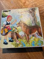 Vintage Roodkapje Puzzel - Jaren 60, 2 tot 4 jaar, Gebruikt, 10 tot 50 stukjes, Ophalen of Verzenden