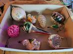 vintage kerstballen / ornamenten (6), Ophalen of Verzenden, Zo goed als nieuw, Hoofdstraat 91 noordpool, Kerstvrouw@kerstman.npl