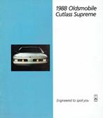 Folder Oldsmobile Cutlass Supreme (1988), Verzenden, Gelezen, Overige merken