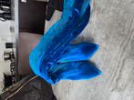 blauwe glitter laarzen maat 39, Kleding | Dames, Schoenen, Ophalen of Verzenden, Nieuw, Blauw, Hoge laarzen