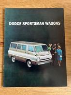 Dodge Sportsman Wagons autofolder 1966 brochure VS, Ophalen of Verzenden, Zo goed als nieuw, Overige merken