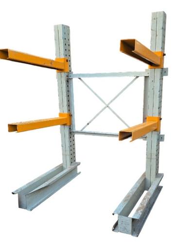 7x Zware draagarmstelling staanders met 14x arm van 120cm. beschikbaar voor biedingen
