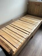 Steigerhout eenpersoonsbed, 90 cm, Eenpersoons, Steigerhout, Ophalen of Verzenden