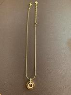 Swarovski ketting met hanger Wit, Goudkleurige toplaag, Ophalen, Wit, Zo goed als nieuw, Overige materialen
