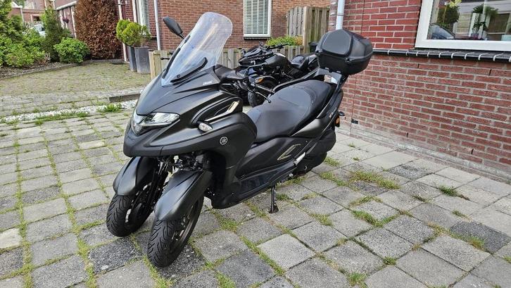 Nette Grijze Yamaha Tricity 300 !!, Motoren, Motoren | Yamaha, Particulier, Scooter, 12 t/m 35 kW, 1 cilinder, ABS, Ophalen