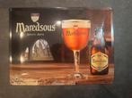Reclamebord - Maredsous Bier, Antiek en Kunst, Ophalen of Verzenden